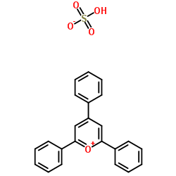 2,4,6-Triphenylpyrylium Hydrogensulfate Structure