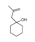 1-(2-methylprop-2-enyl)cyclohexan-1-ol Structure