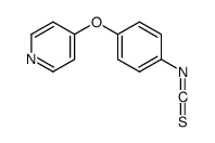 4-(4-isothiocyanatophenoxy)pyridine结构式