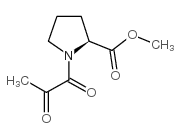 1-(1,2-二氧代丙基)-l-脯氨酸甲酯结构式