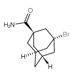 3-溴-1-金刚烷甲酰胺结构式
