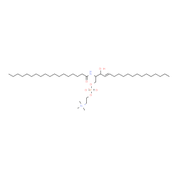 C18 Sphingomyelin (d18:1/18:0) structure