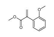 2-(2-甲氧基苯基)丙烯酸甲酯结构式