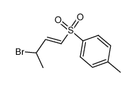 (E)-3-bromo-1-tosyl-1-butene Structure