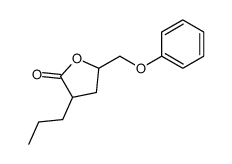 5-(phenoxymethyl)-3-propyloxolan-2-one结构式