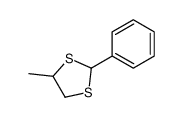 4-methyl-2-phenyl-1,3-dithiolane Structure