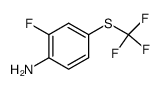 2-fluoro-4-(trifluoromethylthio)-aniline Structure