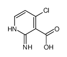 2-氨基-4-氯烟酸结构式