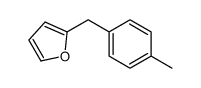 2-(4-METHYLBENZYL)FURAN结构式