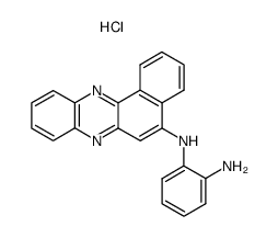N-benzo[a]phenazin-5-yl-o-phenylenediamine, dihydrochloride结构式