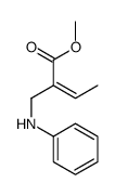 methyl 2-(anilinomethyl)but-2-enoate Structure