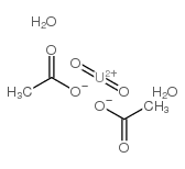 乙酸双氧铀结构式