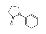 2-Pyrrolidinone,1-(1,5-cyclohexadien-1-yl)-(9CI) structure