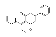 5-phenyl-2-[1-(prop-2-enylamino)propylidene]cyclohexane-1,3-dione Structure