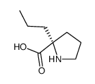 D-Proline, 2-propyl- (9CI) Structure