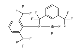 bis[2,6-bis(trifluoromethyl)phenyl]-difluorosilane Structure