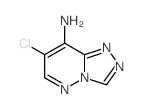 1,2,4-Triazolo[4,3-b]pyridazin-8-amine,7-chloro- Structure