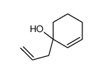 1-prop-2-enylcyclohex-2-en-1-ol结构式
