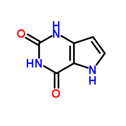 1H-吡咯并[2,3-d]嘧啶-2,4(3H,7H)-二酮结构式
