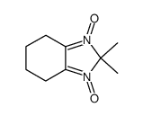 2,2-dimethyl-4,5,6,7-tetrahydro-2H-benzimidazole 1,3-dioxide Structure