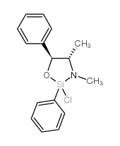 (s,s)-2-phenyl-2-chloro-3,4-dimethyl-5-phenyl-[1,3,2]-oxazasilolidine Structure