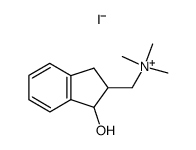 1-(1-hydroxy-2,3-dihydro-1H-inden-2-yl)-N,N,N-trimethylmethanaminium iodide Structure