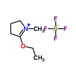 2-乙氧基-1-甲基-2-吡咯烷四氟硼酸盐结构式
