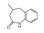 4-methyl-1,3,4,5-tetrahydro-2H-1-benzazepin-2-one Structure