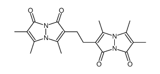 bis(9,10-dioxa-syn-(methyl,methyleno)(methyl,methyl)bimane) Structure