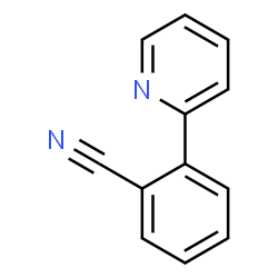 2-(2-Pyridyl)benzonitrile结构式