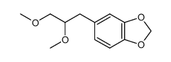 5-(2,3-dimethoxypropyl)benzo[d][1,3]dioxole Structure