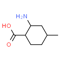 Cyclohexanecarboxylic acid, 2-amino-4-methyl- (9CI)结构式