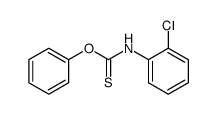 o-phenyl (2-chlorophenyl)carbamothioate Structure