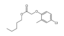 pentyl 2-(4-chloro-2-methylphenoxy)acetate Structure