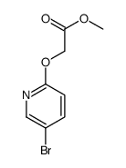 2-(5-溴吡啶-2-基氧基)乙酸甲酯结构式