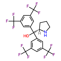 (S)-α,α-双[3,5-双(三氟甲基)苯基]-2-吡咯烷甲醇图片