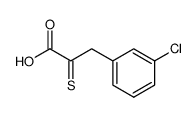 3-(3-chloro-phenyl)-2-thioxo-propionic acid结构式