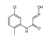 N-(5-chloro-2-methylphenyl)-2-(hydroxyimino)acetamide Structure