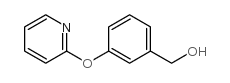 [3-(吡啶-2-基氧基)苯基]甲醇结构式