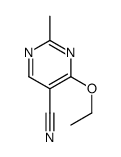 4-乙氧基-2-甲基-5-嘧啶甲腈结构式