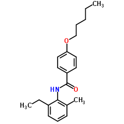 N-(2-Ethyl-6-methylphenyl)-4-(pentyloxy)benzamide Structure