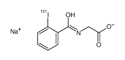 sodium,2-[(2-iodanylbenzoyl)amino]acetate结构式