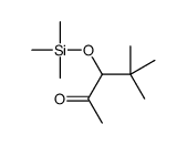 4,4-dimethyl-3-trimethylsilyloxypentan-2-one结构式