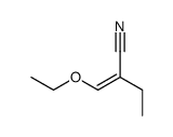 2-(ethoxymethylidene)butanenitrile Structure