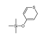 trimethyl(2H-thiopyran-4-yloxy)silane结构式