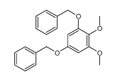 1,2-dimethoxy-3,5-bis(phenylmethoxy)benzene Structure