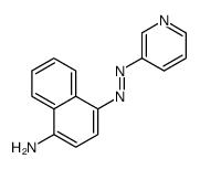 4-(pyridin-3-yldiazenyl)naphthalen-1-amine Structure