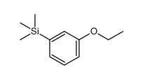Benzene, 1-ethoxy-3-(trimethylsilyl)结构式