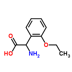 2-氨基-2-(2-乙氧基苯基)乙酸结构式