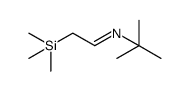 2-Propanamine, 2-methyl-N-[2-(trimethylsilyl)ethylidene]-, [N(E)] Structure